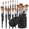 Lush & Lovely 13-Piece Rhinestone Make Up Brush Set