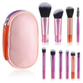 Lush & Lovely 10-Piece Travel Makeup Brush Set